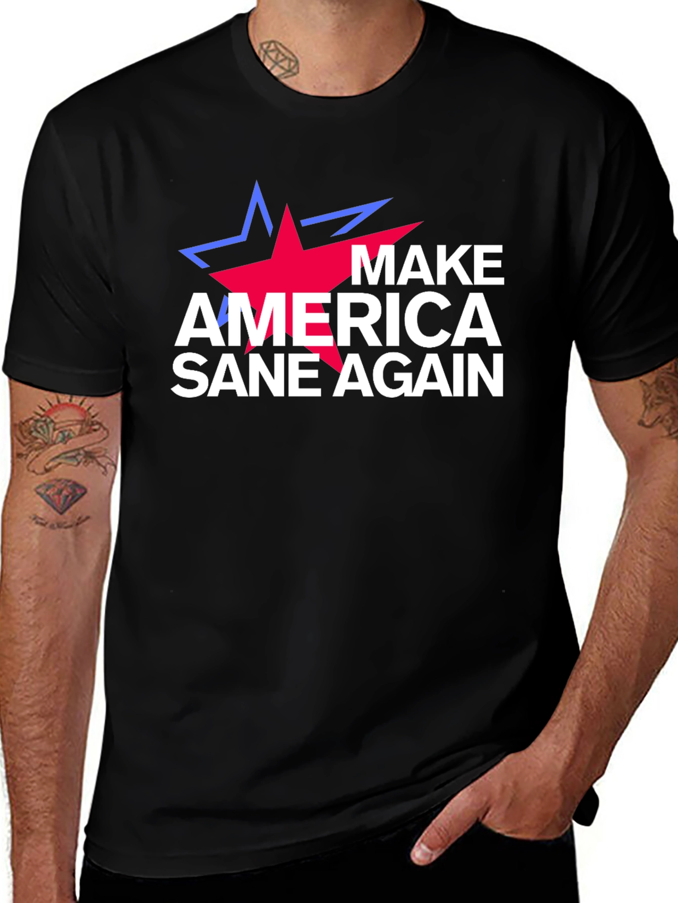 Make America Sane Again Political T-Shirt