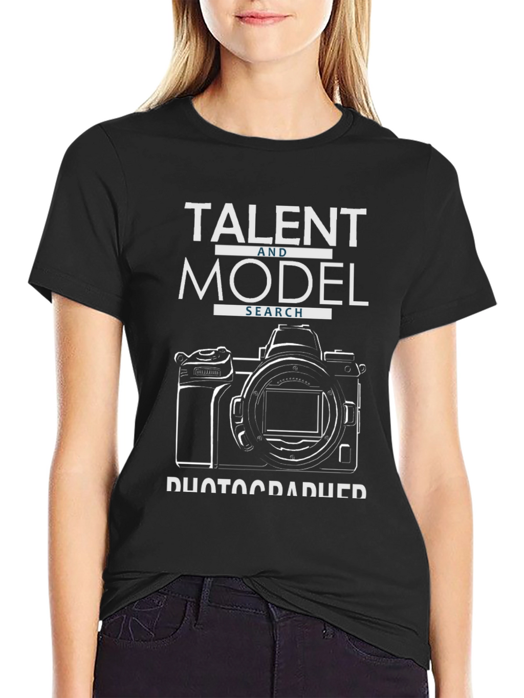 Talent & Model Search Photographer T-Shirt