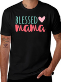 Blessed Mama T-Shirt - Cute Mothers Day Gift