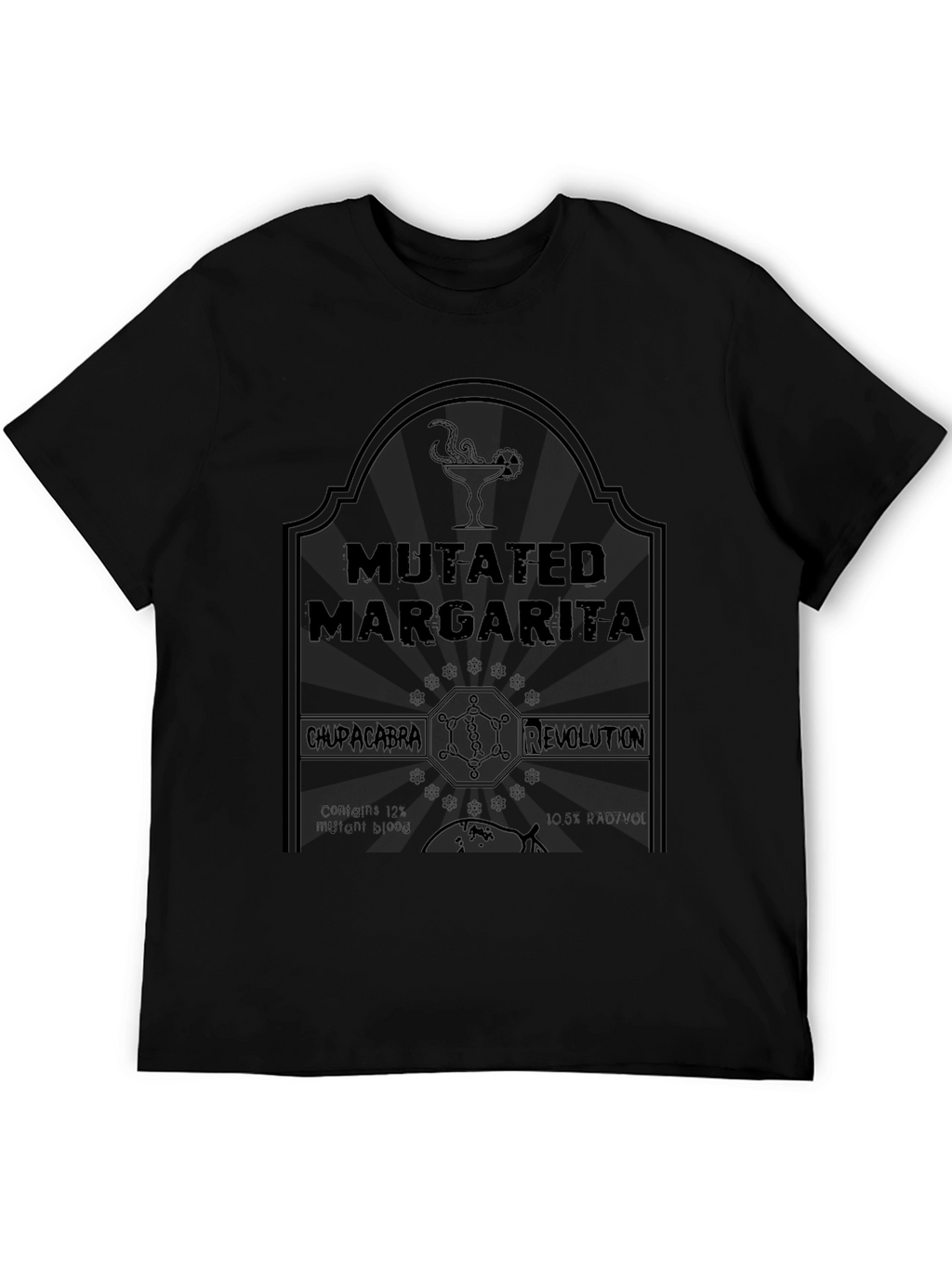 Mutated Margarita Graphic Tee - Chupacabra Revolution T-Shirt