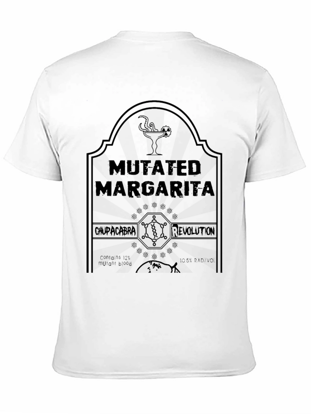 Mutated Margarita Graphic Tee - Chupacabra Revolution T-Shirt