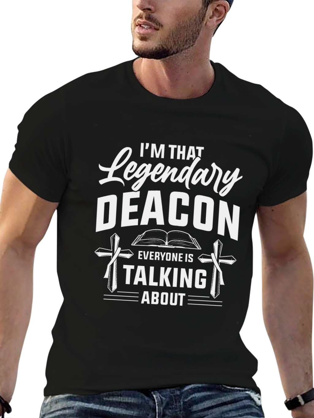 Legendary Deacon T-Shirt - Christian Apparel