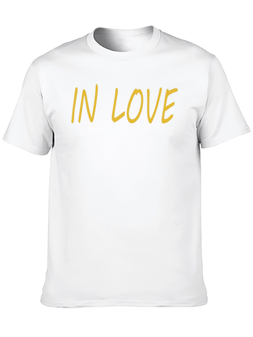 In Love Black Tee Shirt