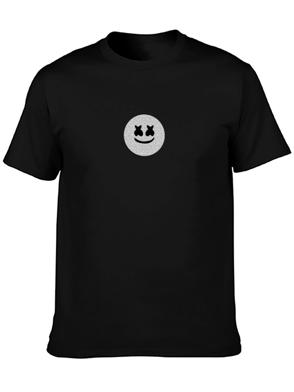 Smiley Face Graphic T-Shirt - Modern Casual Tee