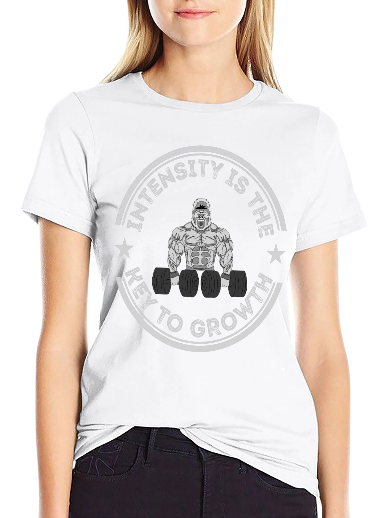 Intensity Gorilla Graphic T-Shirt - Growth Key