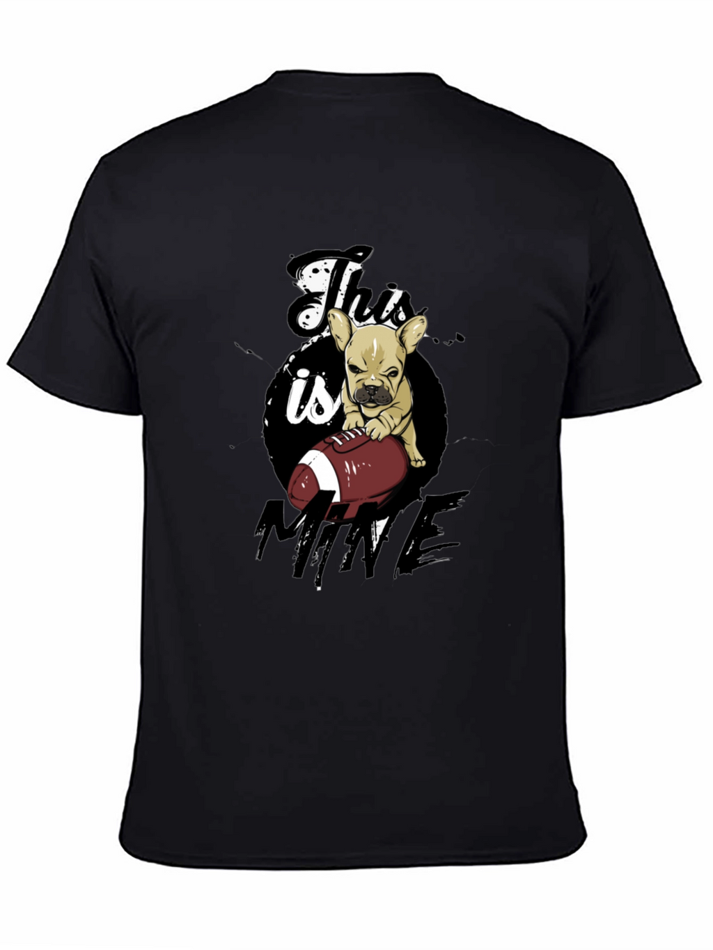 Bulldog Football T-Shirt - This is Mine!