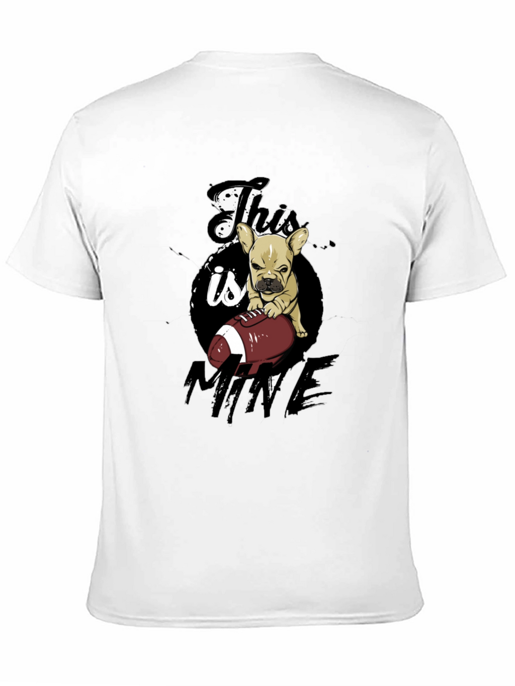 Bulldog Football T-Shirt - This is Mine!