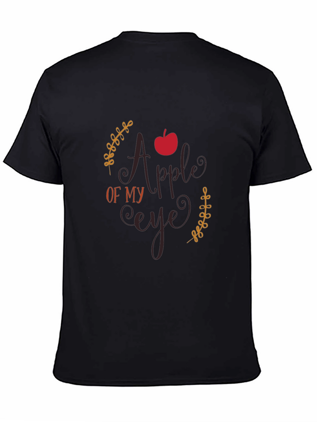 Apple of My Eye Graphic Tee - Black