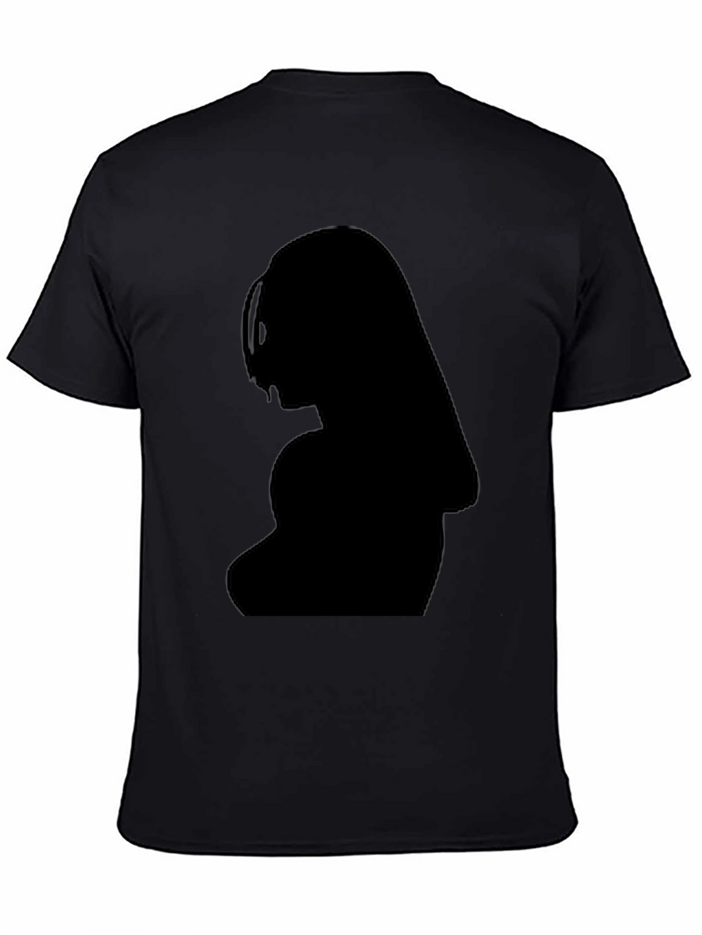 Silhouette Graphic Print Mens T-Shirt