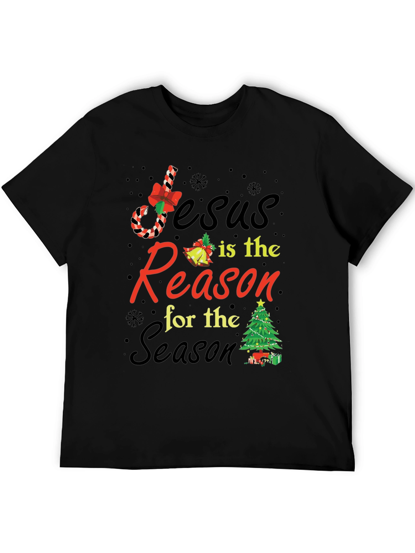 Jesus is the Reason for the Season Graphic T-Shirt