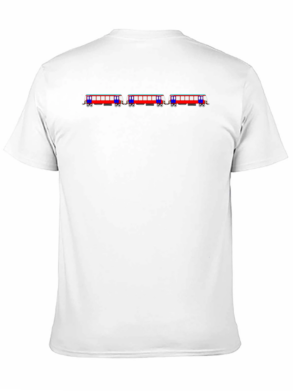 Train Graphic Black T-Shirt