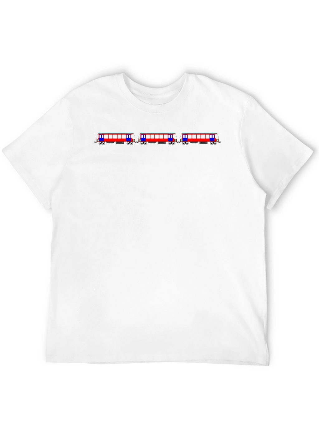 Train Graphic Black T-Shirt
