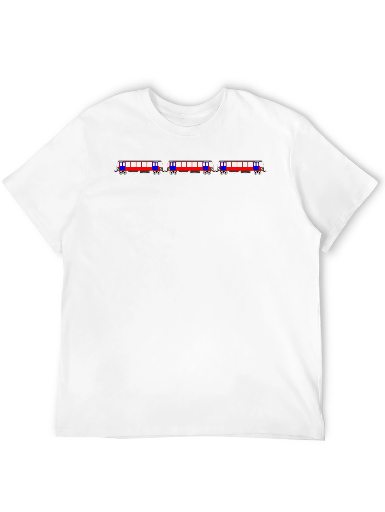 Train Graphic Black T-Shirt