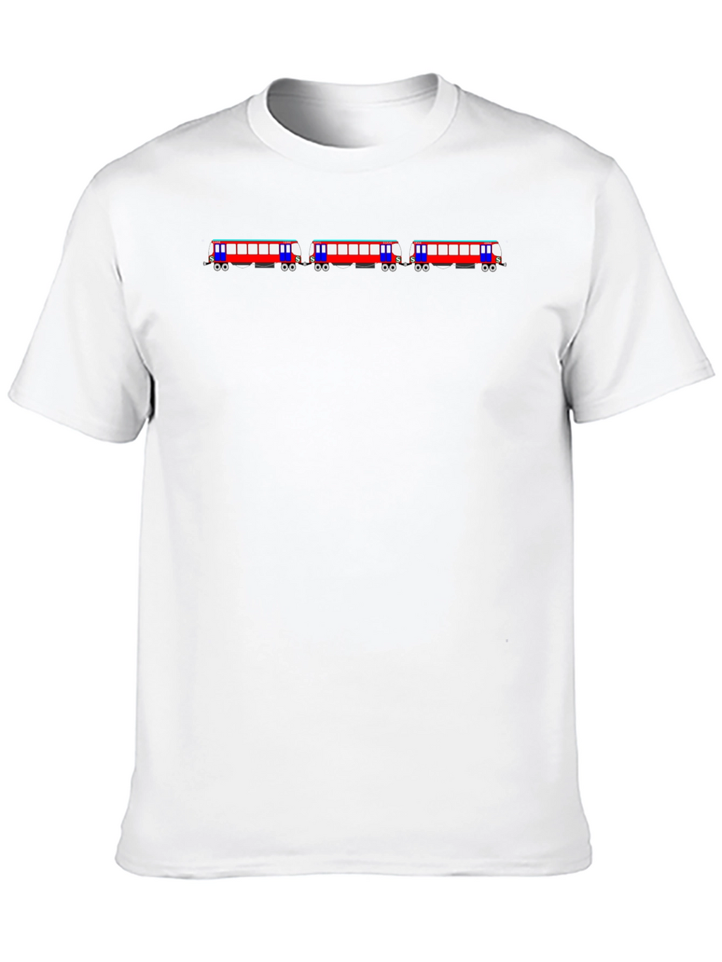 Train Graphic Black T-Shirt
