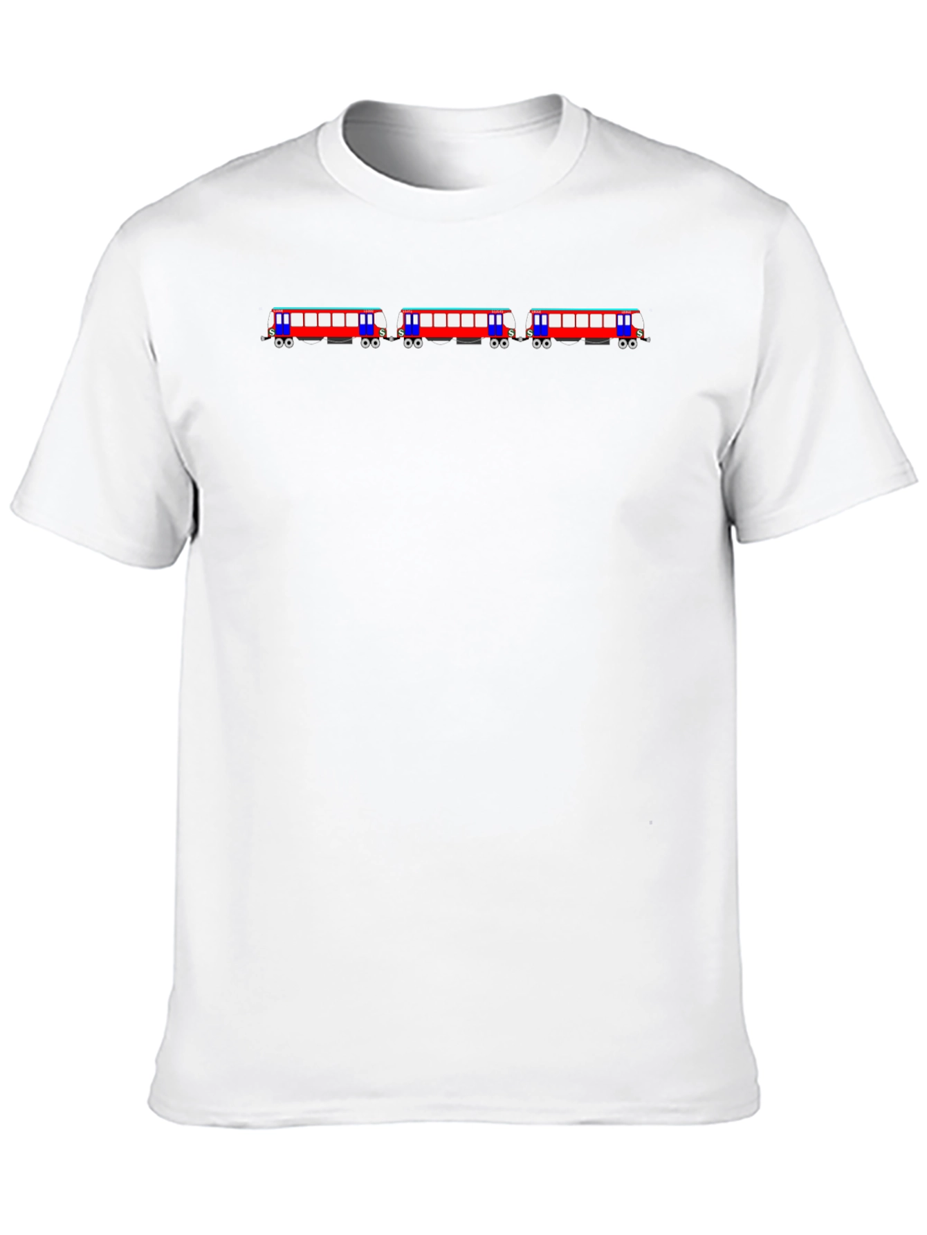 Train Graphic Black T-Shirt