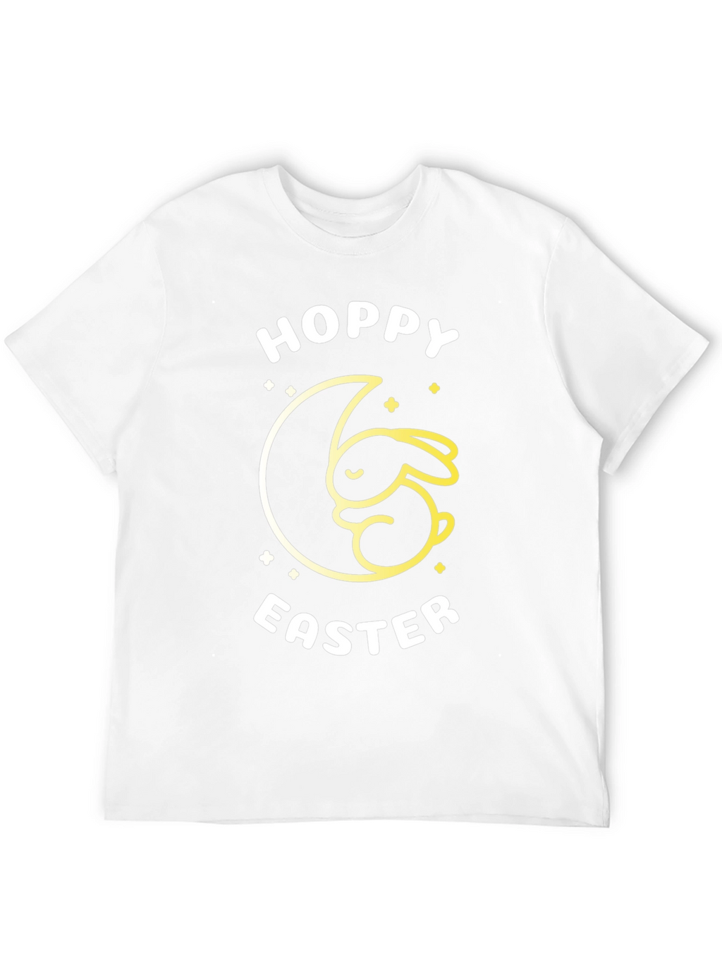 Hoppy Easter Black T-Shirt