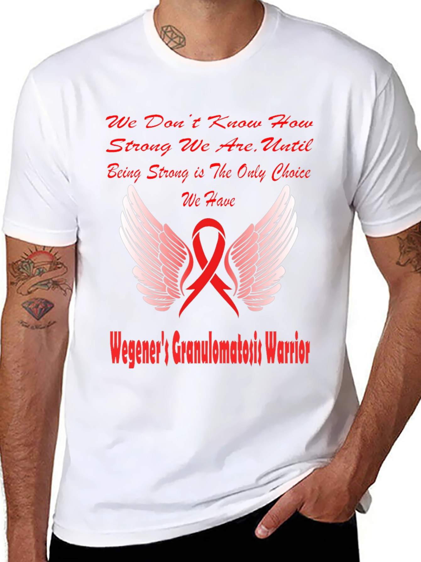 Wegeners Granulomatosis Warrior T-Shirt