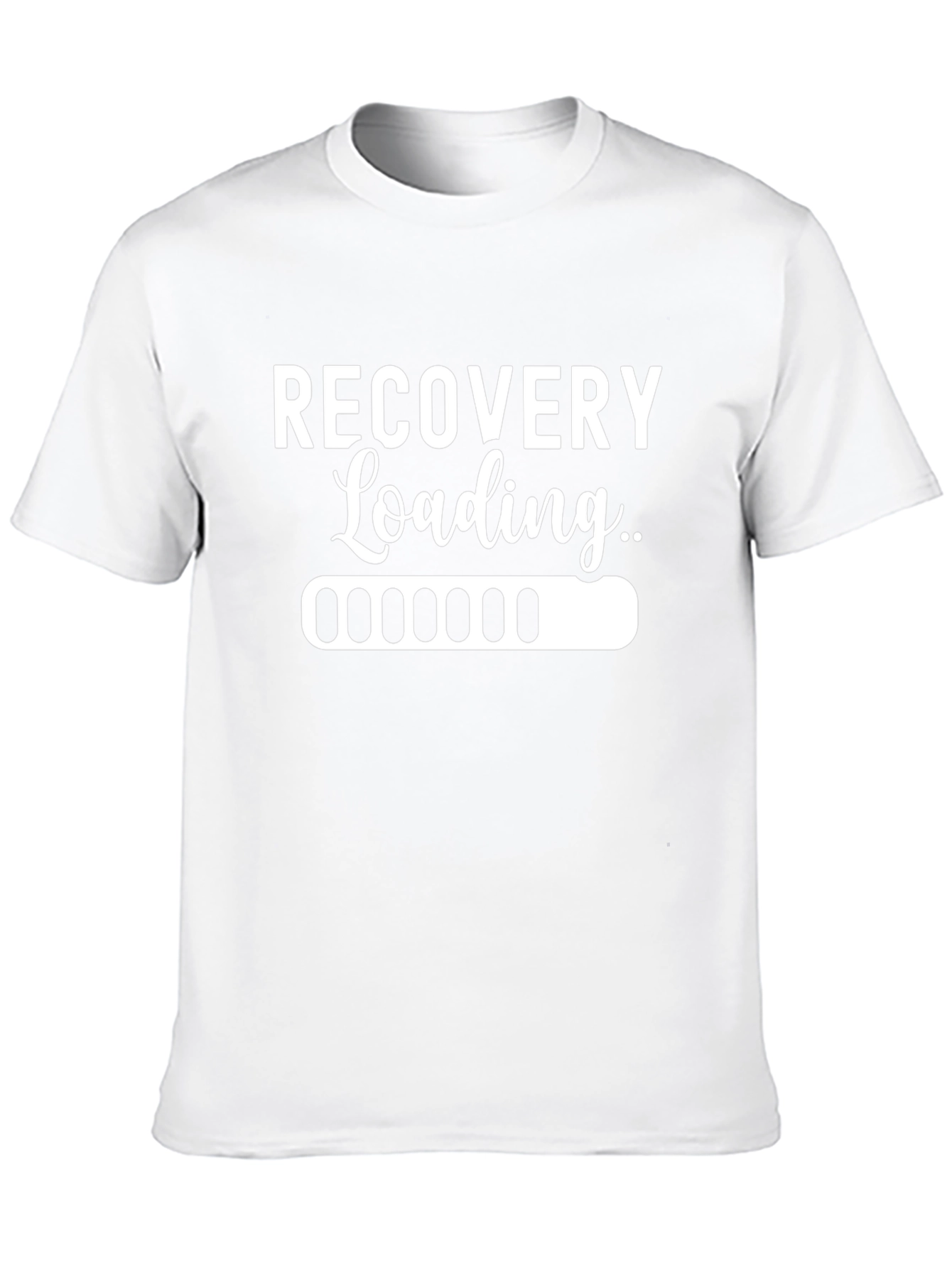 Recovery Loading T-Shirt - Black Graphic Tee