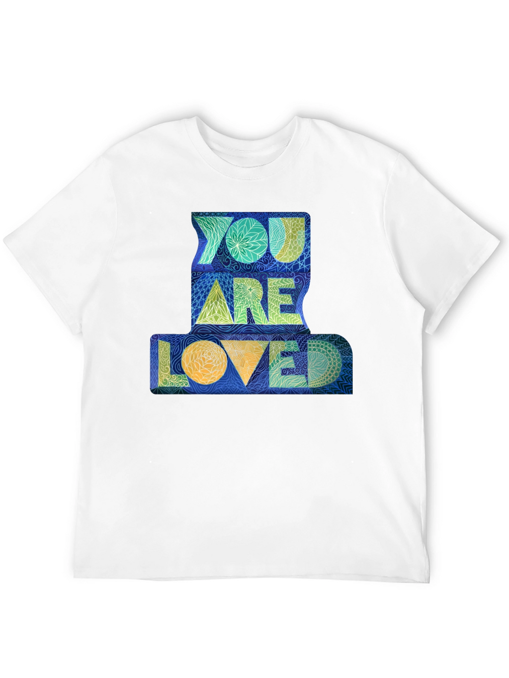 You Are Loved Graphic Tee - Black Unisex T-Shirt