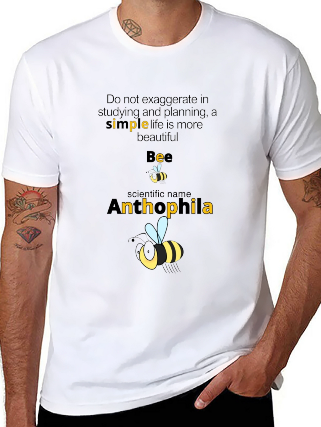 Bee Kind T-Shirt Anthophila Science Tee
