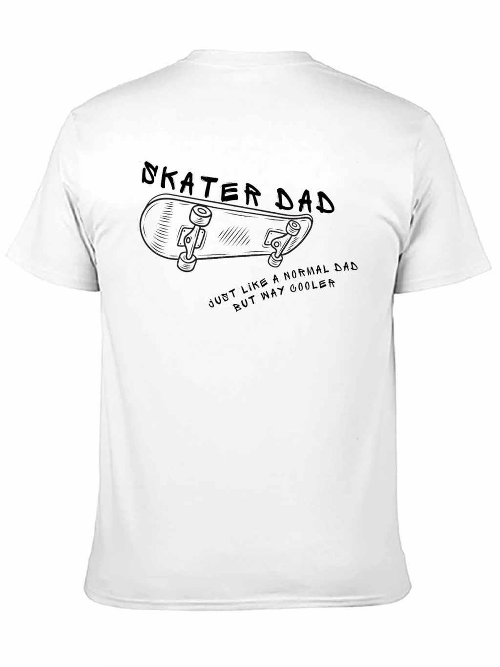 Skater Dad T-Shirt - Cool Dad Tee