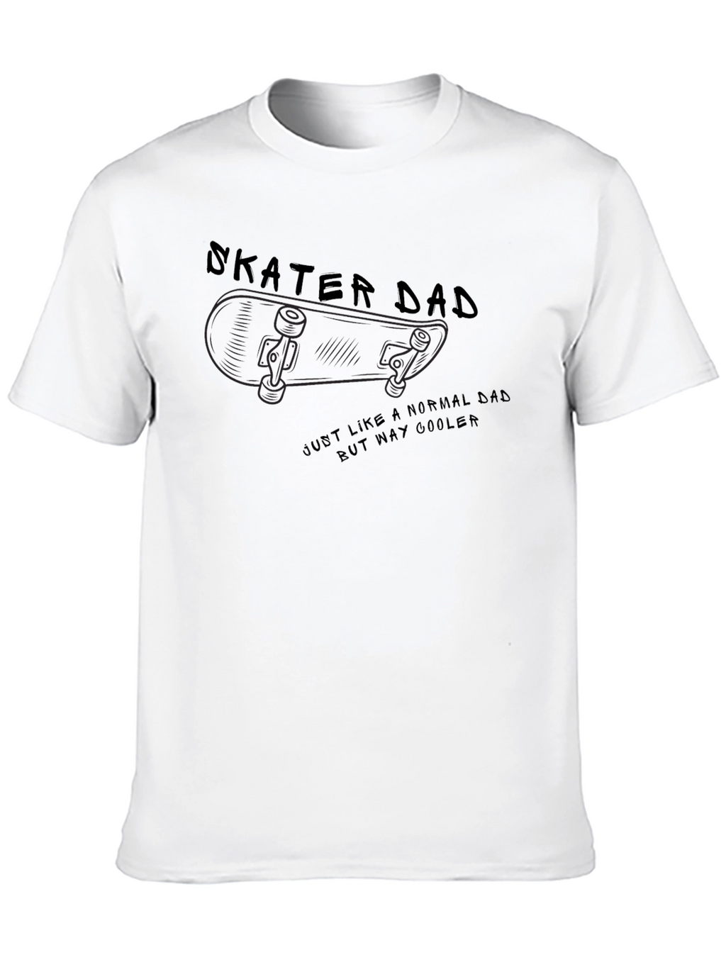 Skater Dad T-Shirt - Cool Dad Tee