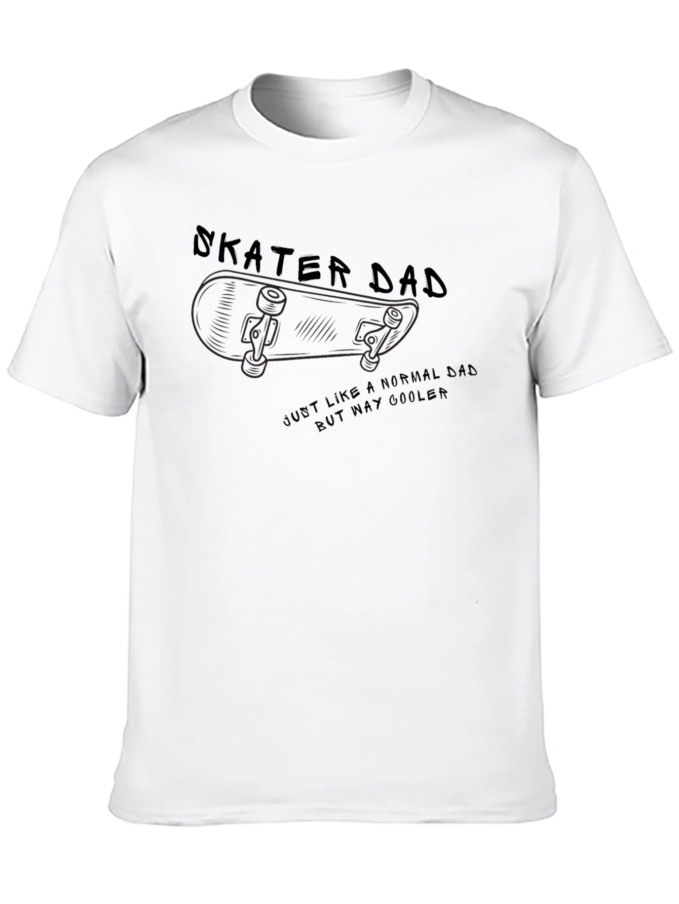 Skater Dad T-Shirt - Cool Dad Tee