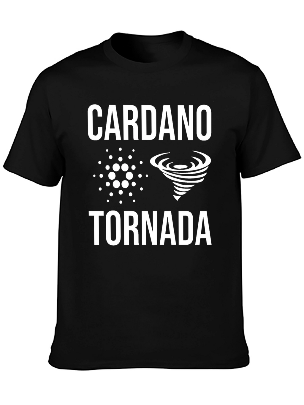 Cardano Tornado T-Shirt - Crypto Graphic Tee