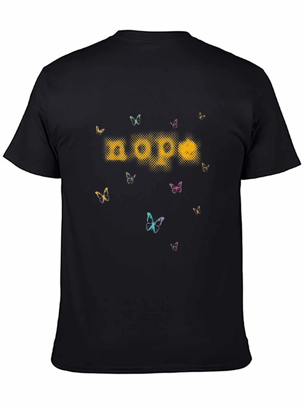 Nope Butterfly Graphic T-Shirt - Soft Cotton Crew Neck