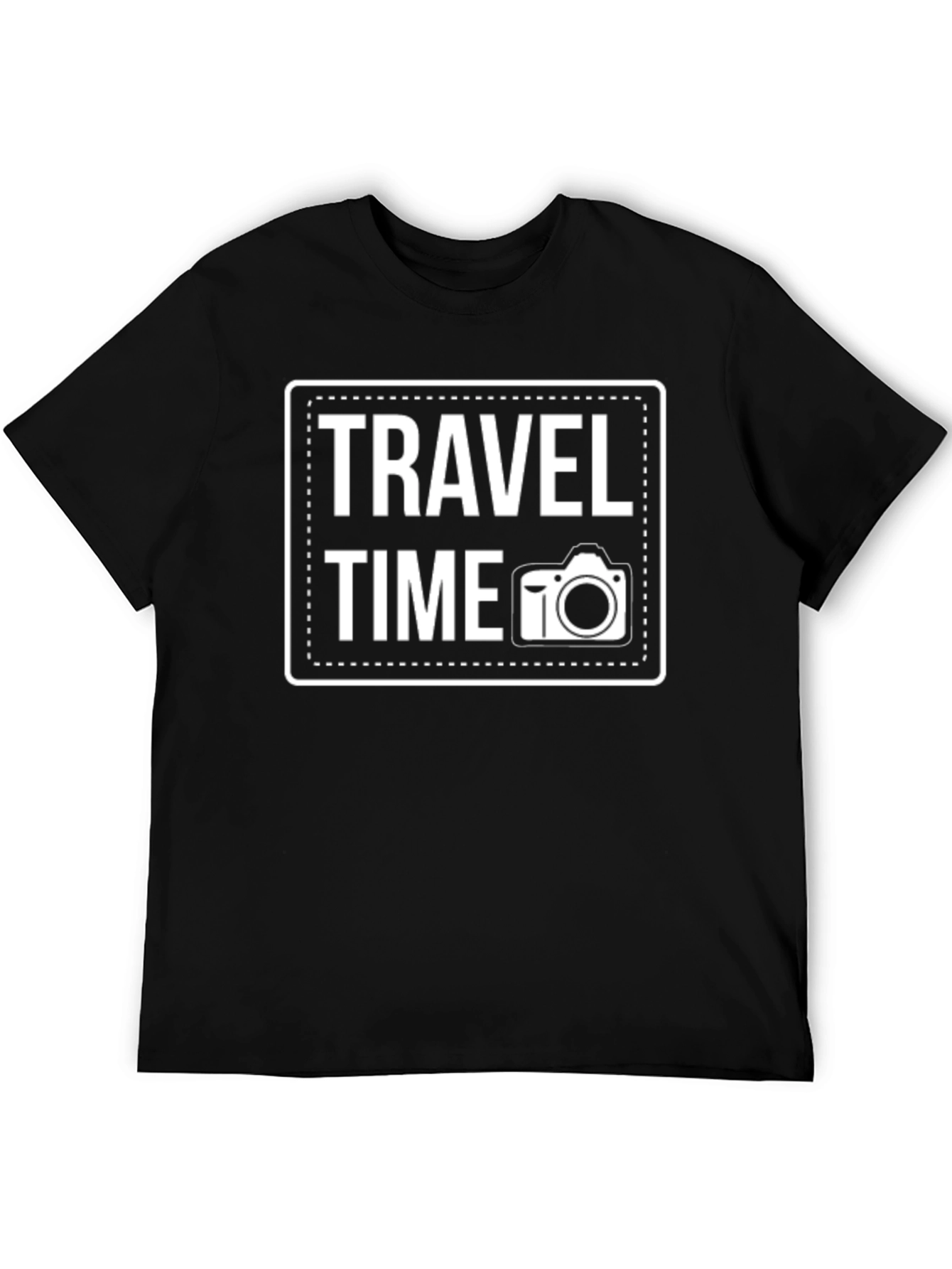 Travel Time Camera Graphic T-Shirt