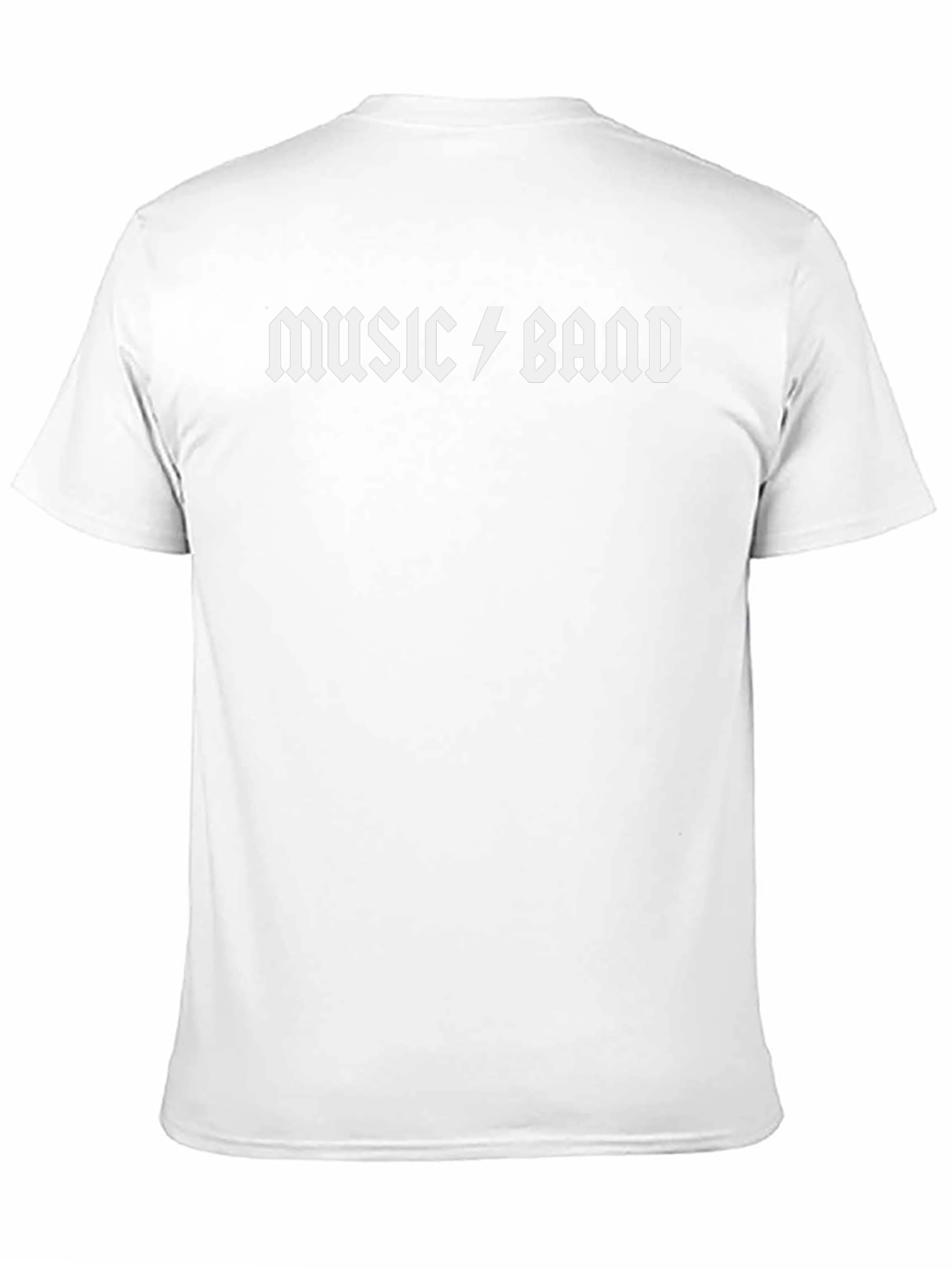 Music Band Graphic T-Shirt - Black