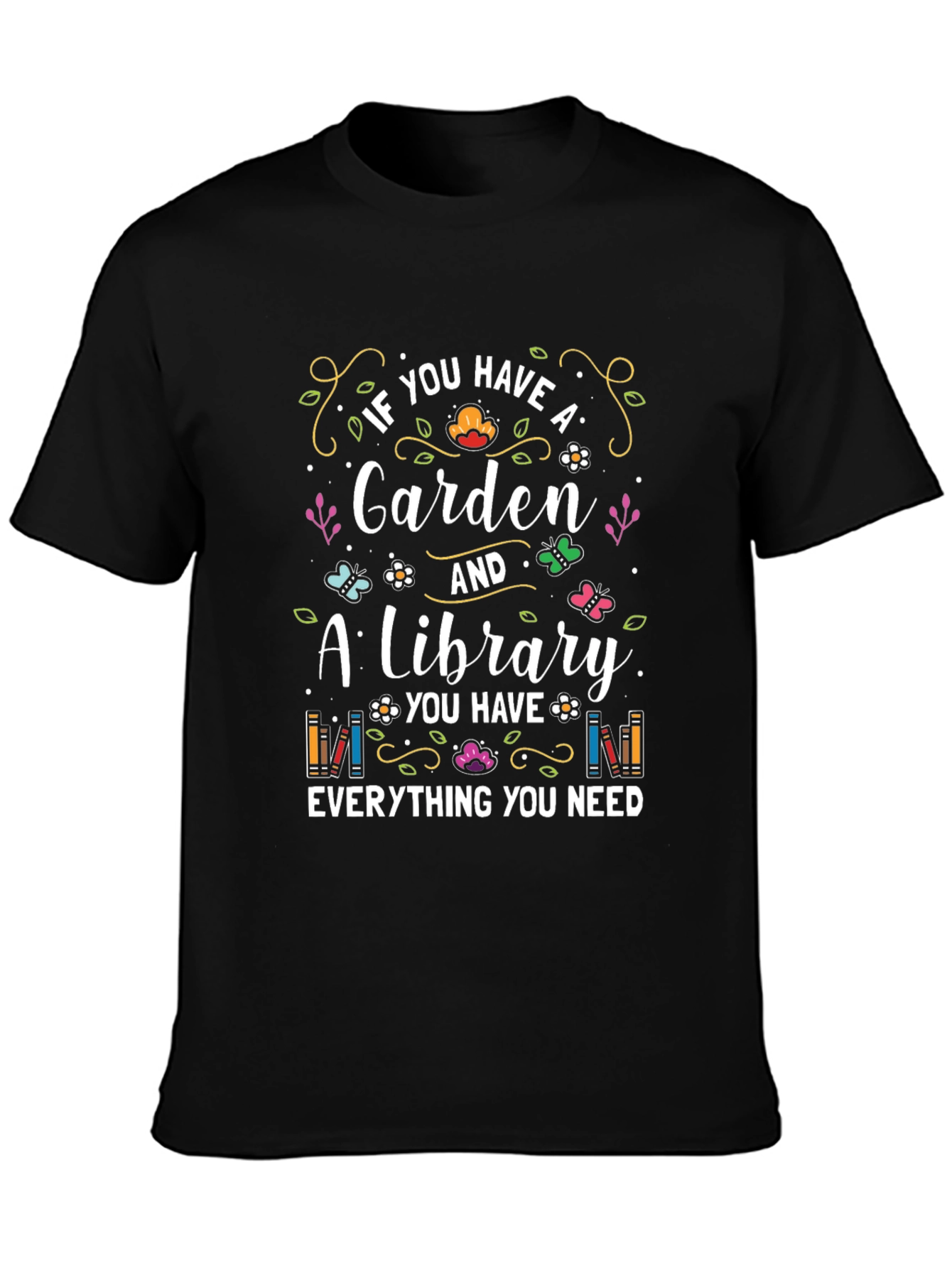 Garden & Library T-Shirt: Everything You Need