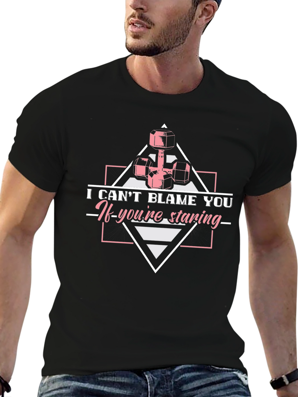 Funny Weightlifting T-Shirt - I Cant Blame You