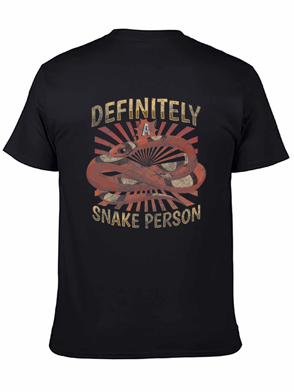 Definitely A Snake Person Graphic Tee