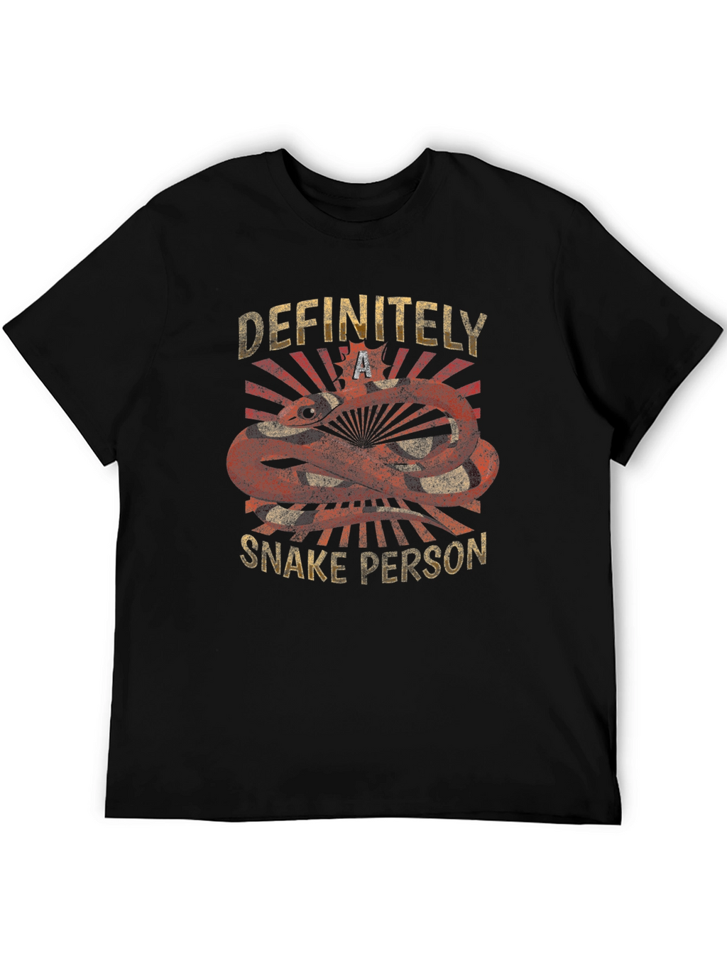 Definitely A Snake Person Graphic Tee