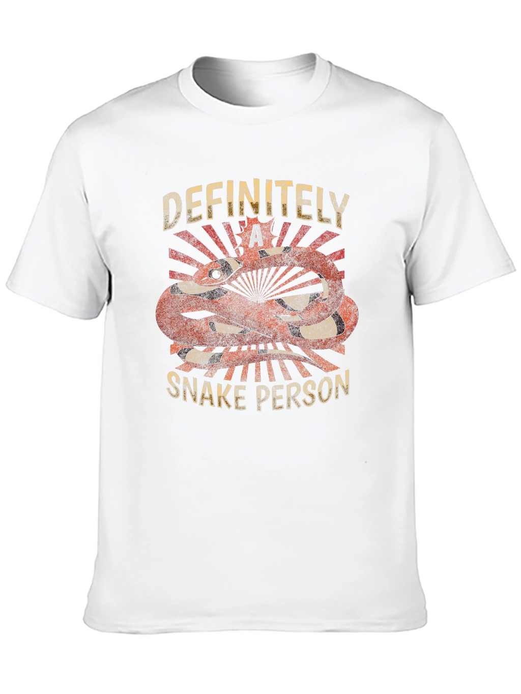 Definitely A Snake Person Graphic Tee