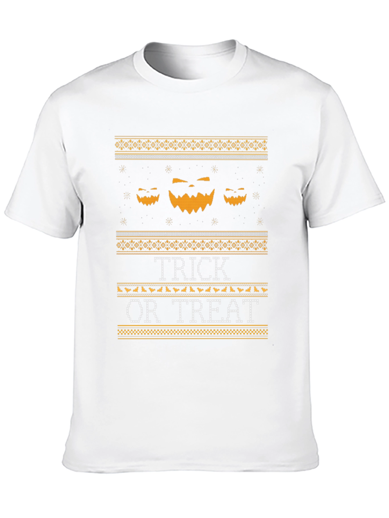 Halloween Trick or Treat Ugly Sweater T-Shirt