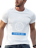 Road to Victory Graphic Tee - Basketball Design