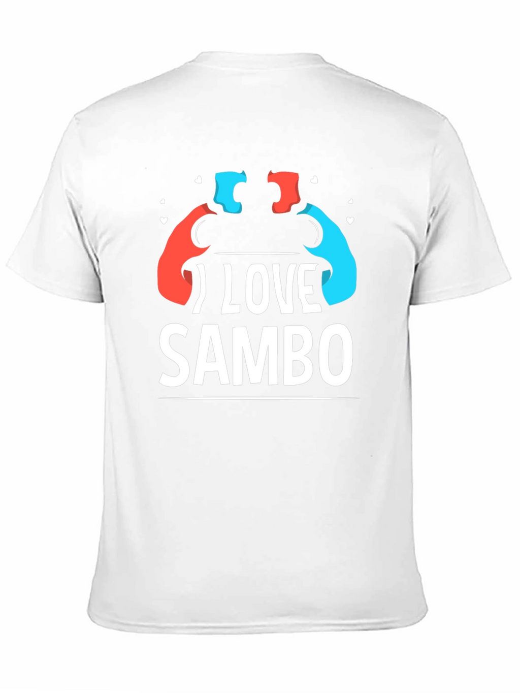 I Love Sambo T-Shirt - Wrestling Sport Tee