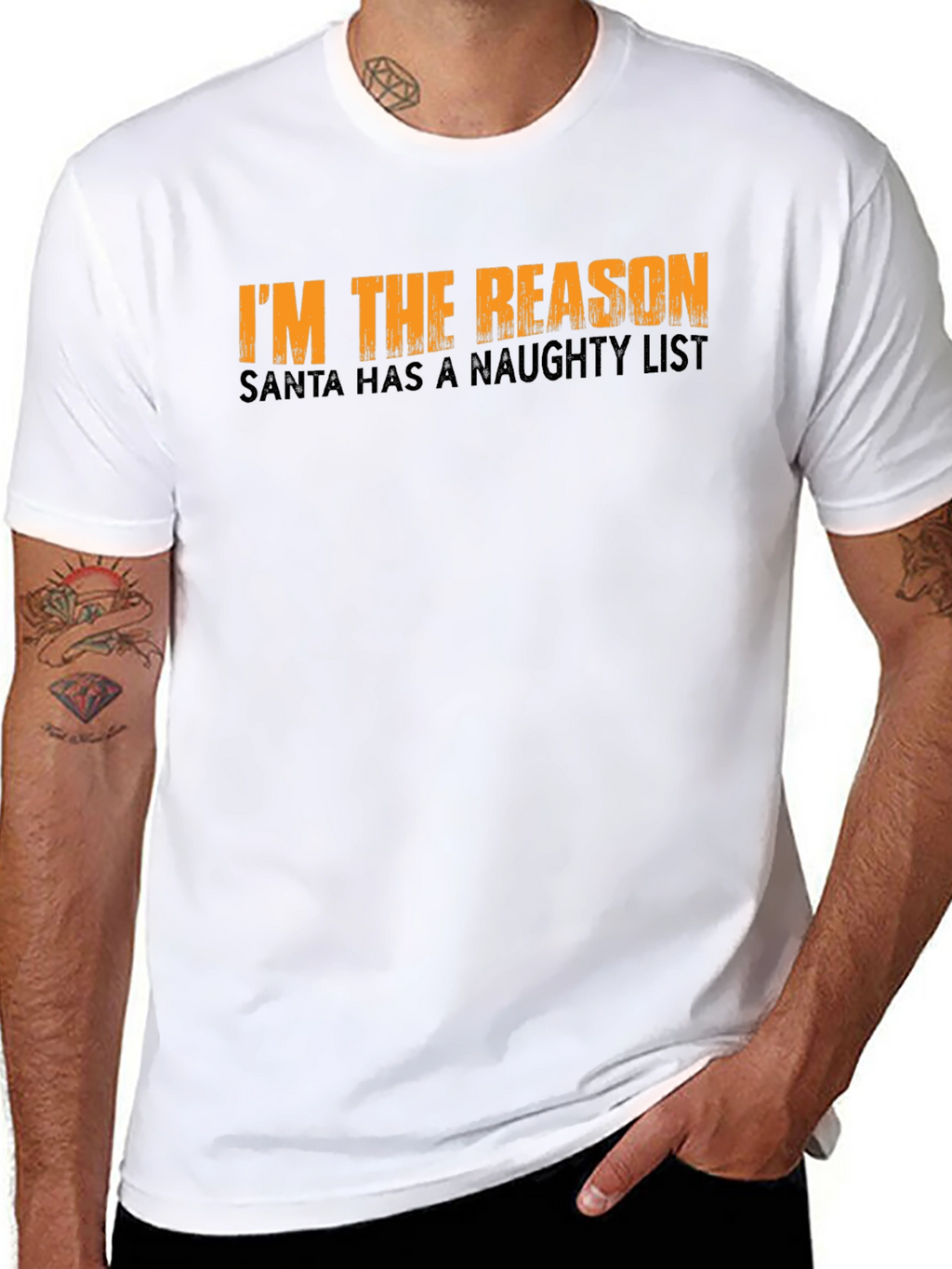 Naughty List T-Shirt - Funny Christmas Tee