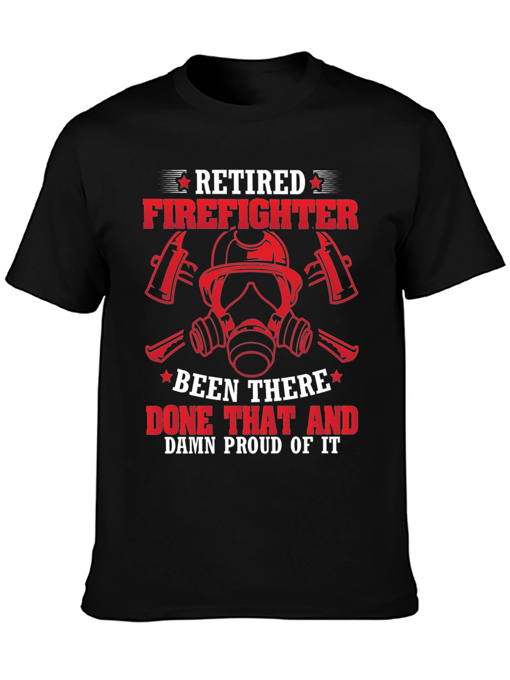 Retired Firefighter Graphic Tee