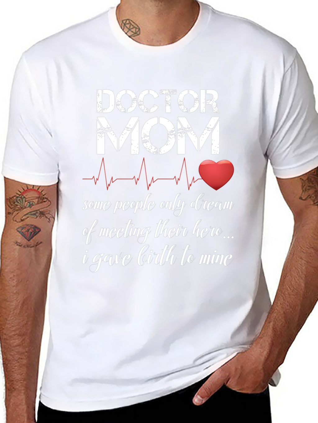 Doctor Mom T-Shirt - Hero Design