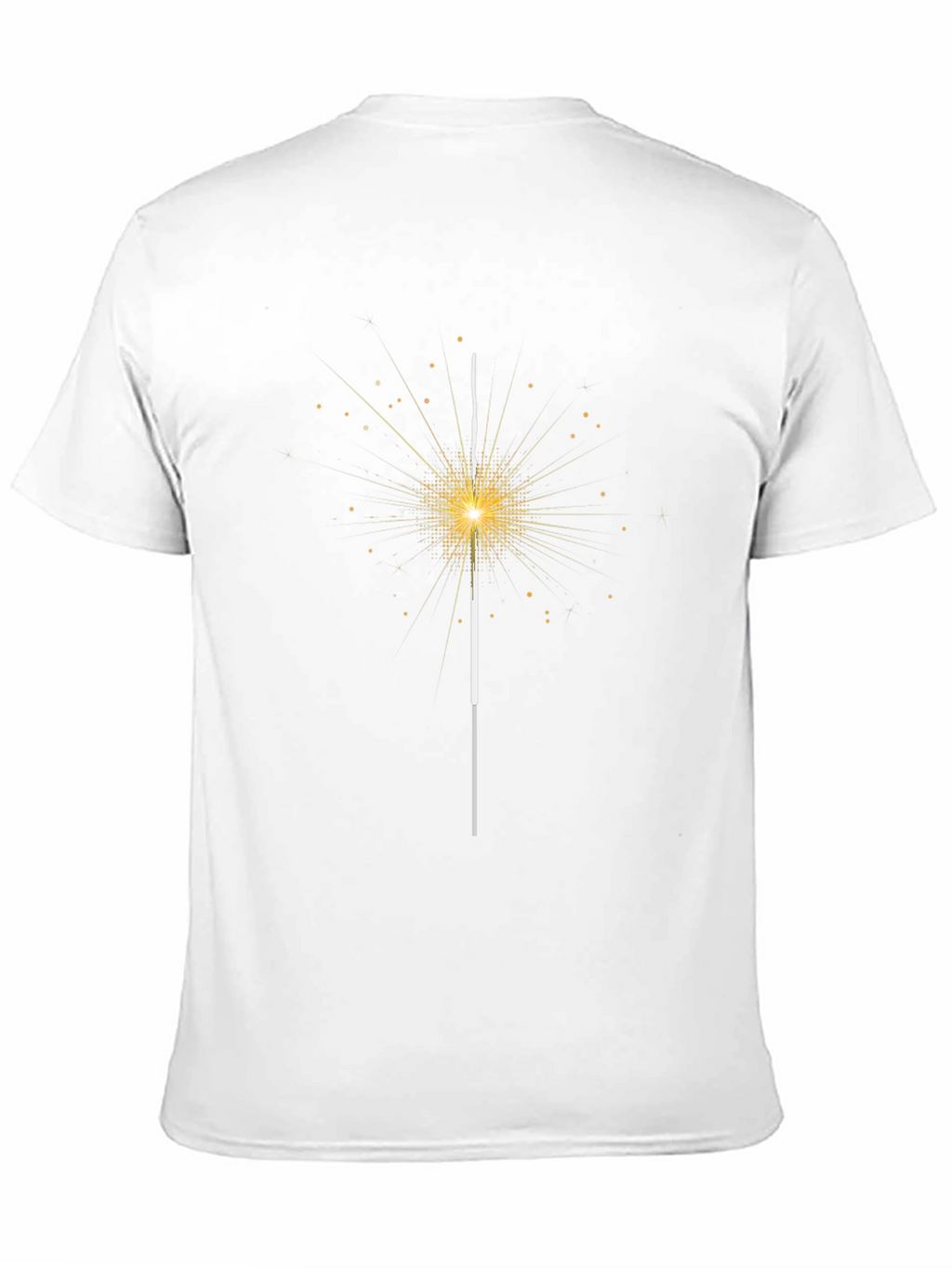 Sparkler Graphic Black T-Shirt