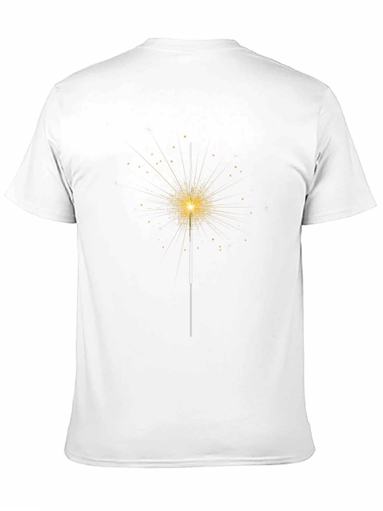 Sparkler Graphic Black T-Shirt