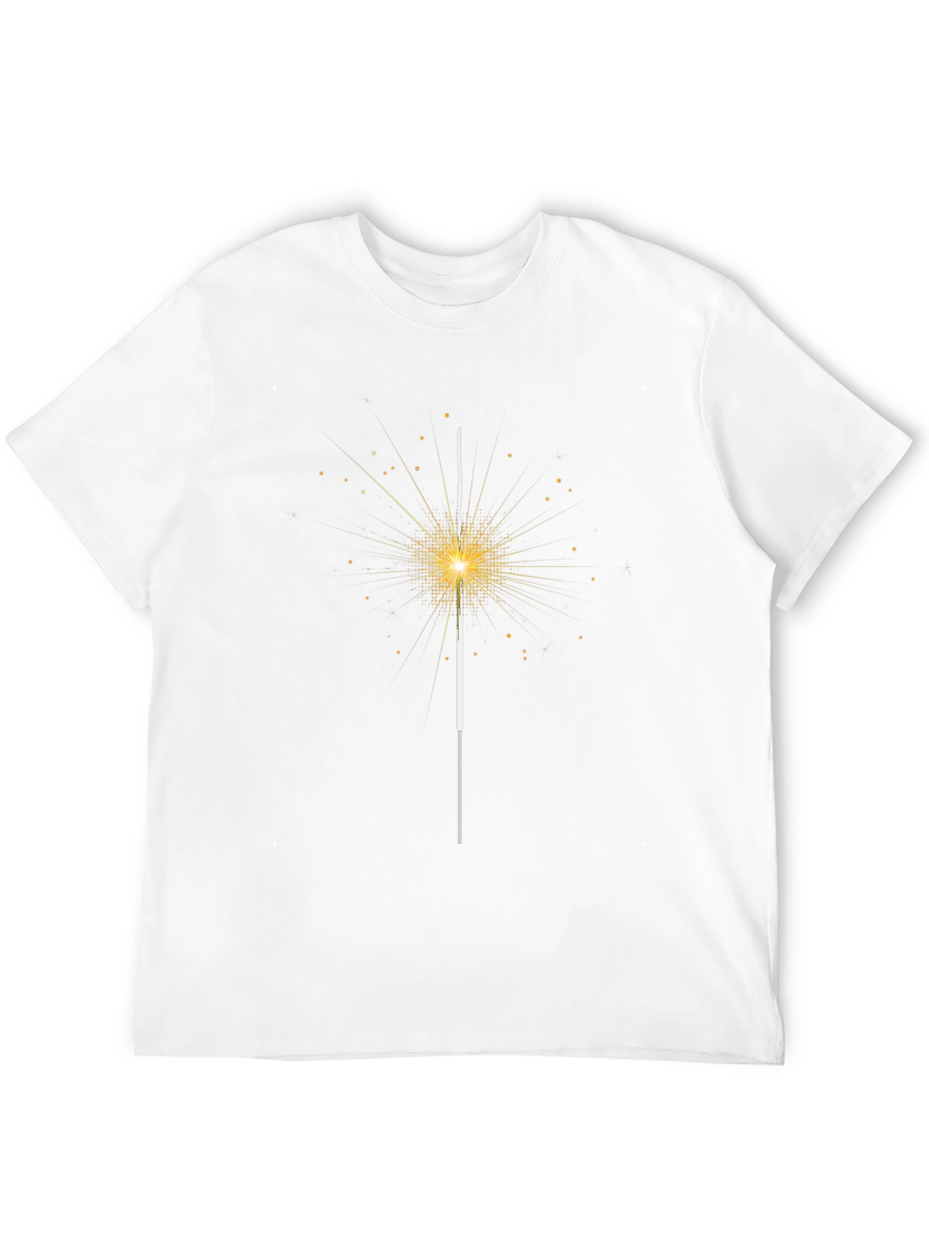 Sparkler Graphic Black T-Shirt