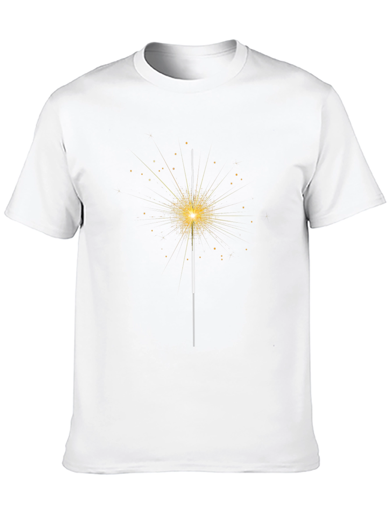 Sparkler Graphic Black T-Shirt