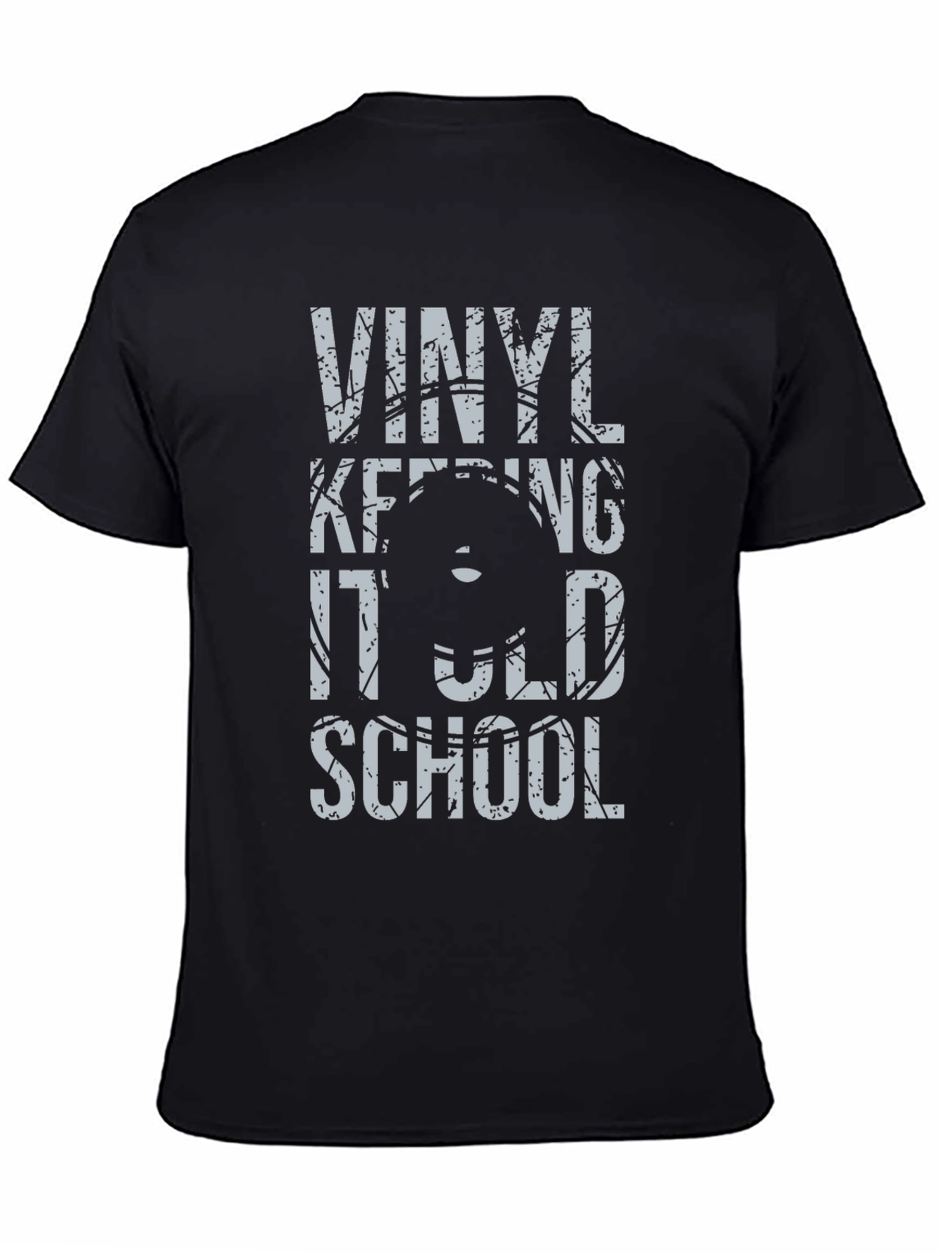 Vinyl Keeping It Old School Graphic Tee
