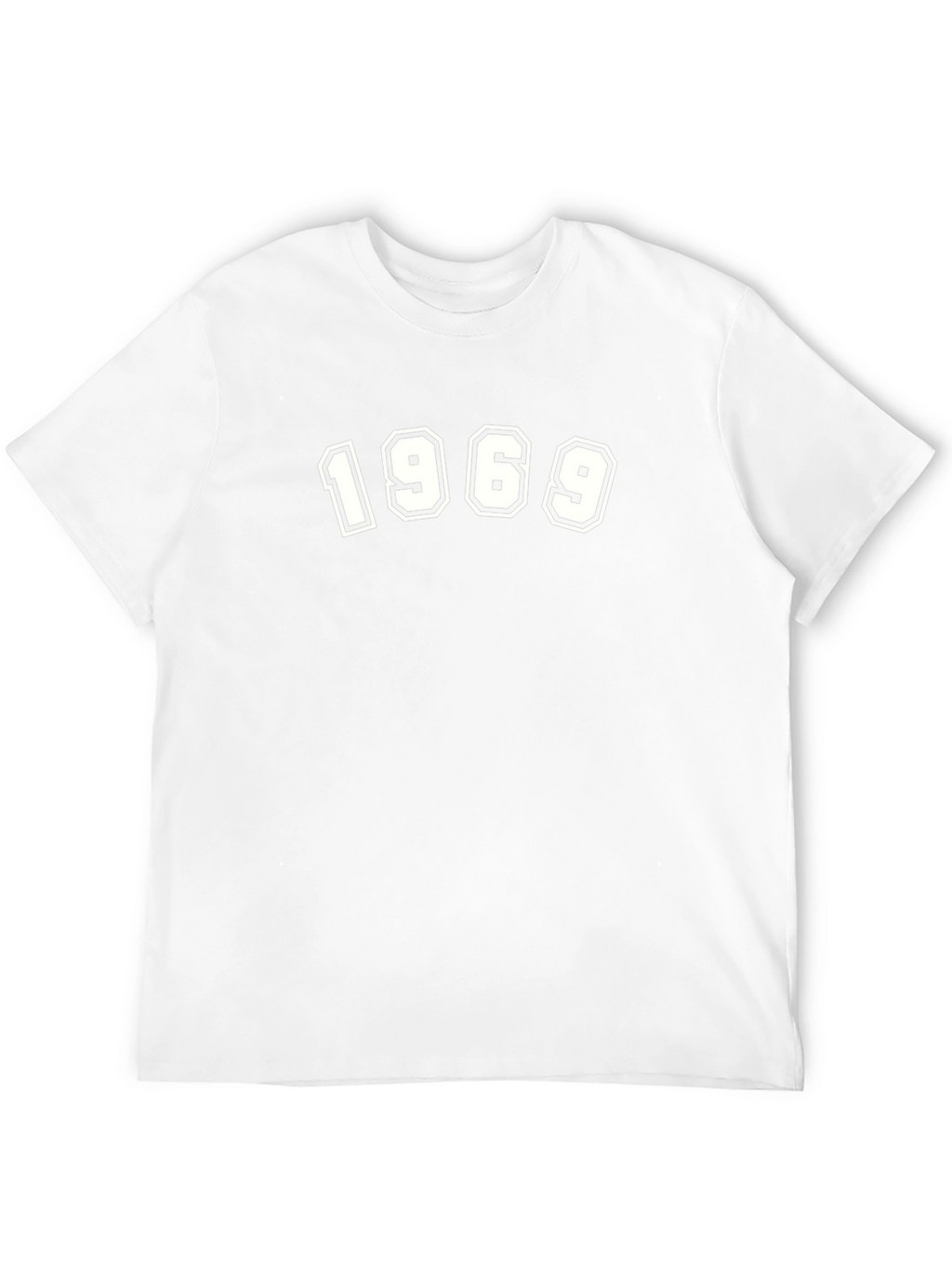 1969 Retro Graphic T-Shirt - Black Crew Neck Tee