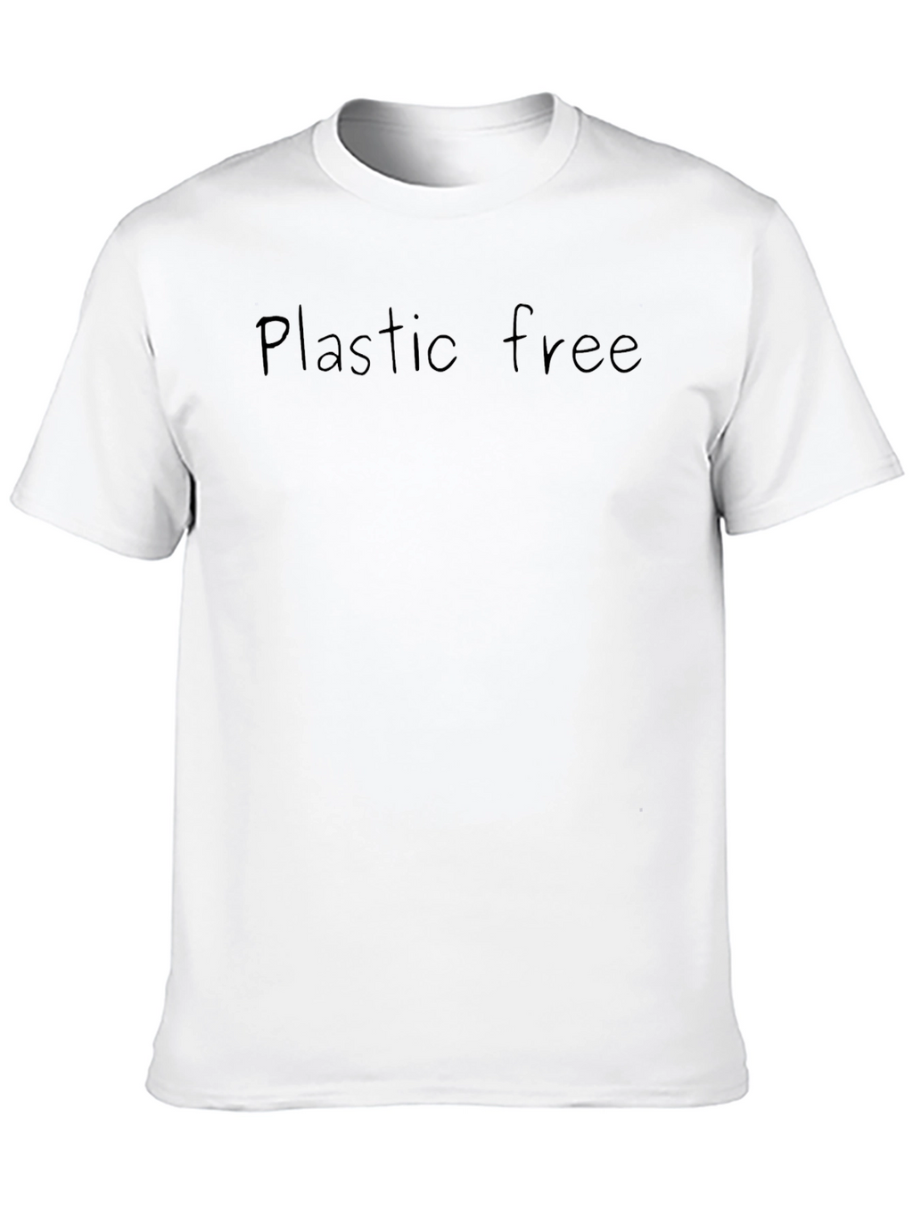 Plastic Free Black T-Shirt - Eco Friendly Fashion