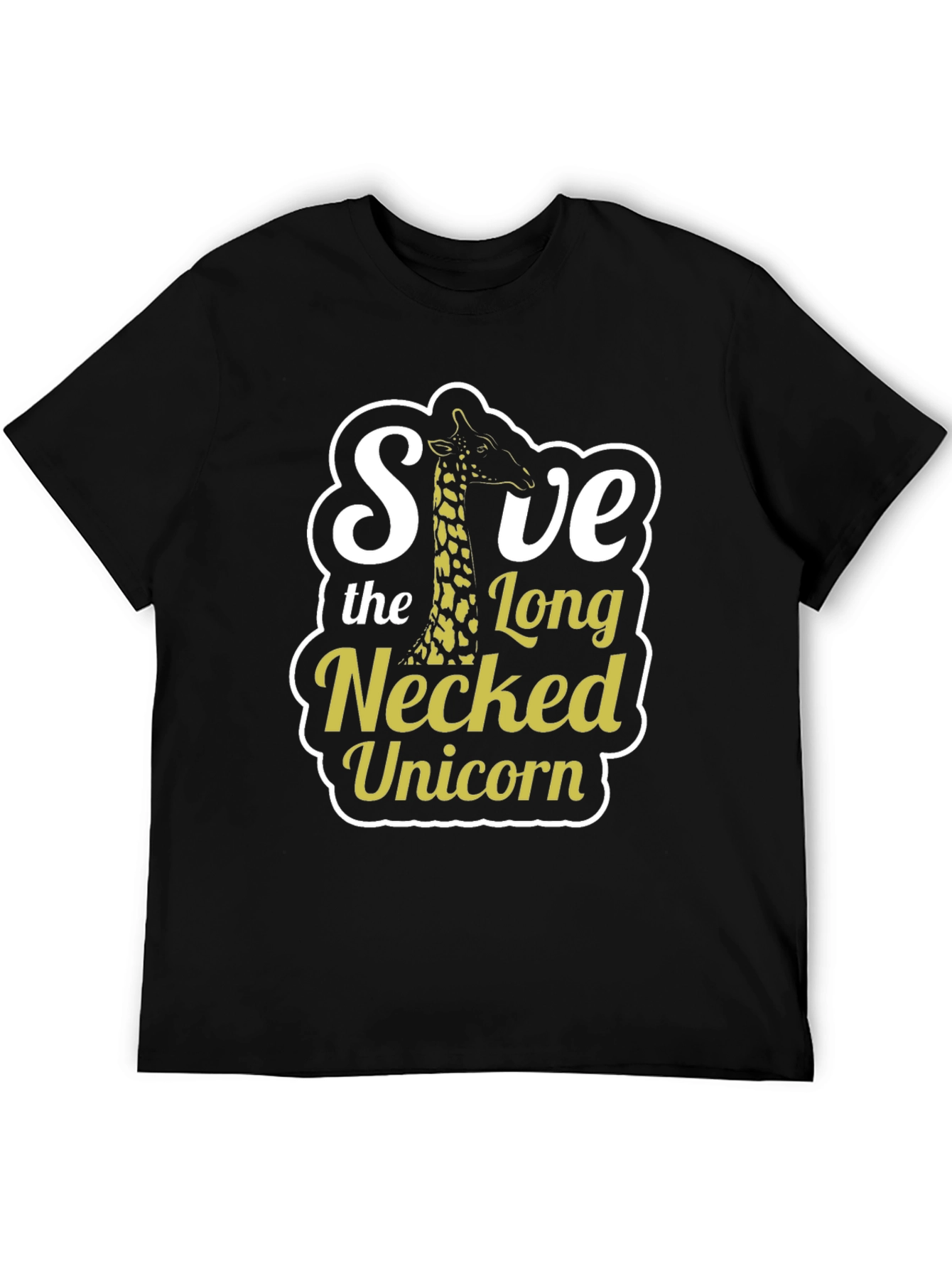 Save the Long Necked Unicorn Graphic Tee